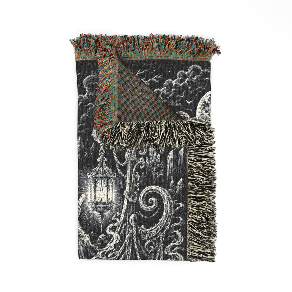 Haunted River Woven Blanket