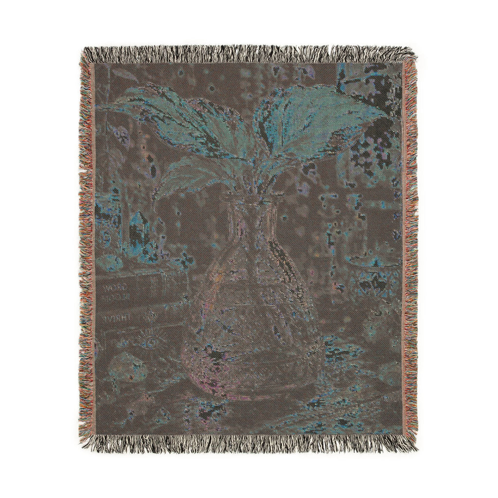Mermaid Mosaic Woven Blanket – Sparkling Ocean Fantasy Throw