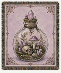 Enchanted Terrarium Woven Blanket