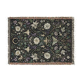 Moon Flower Woven Blanket