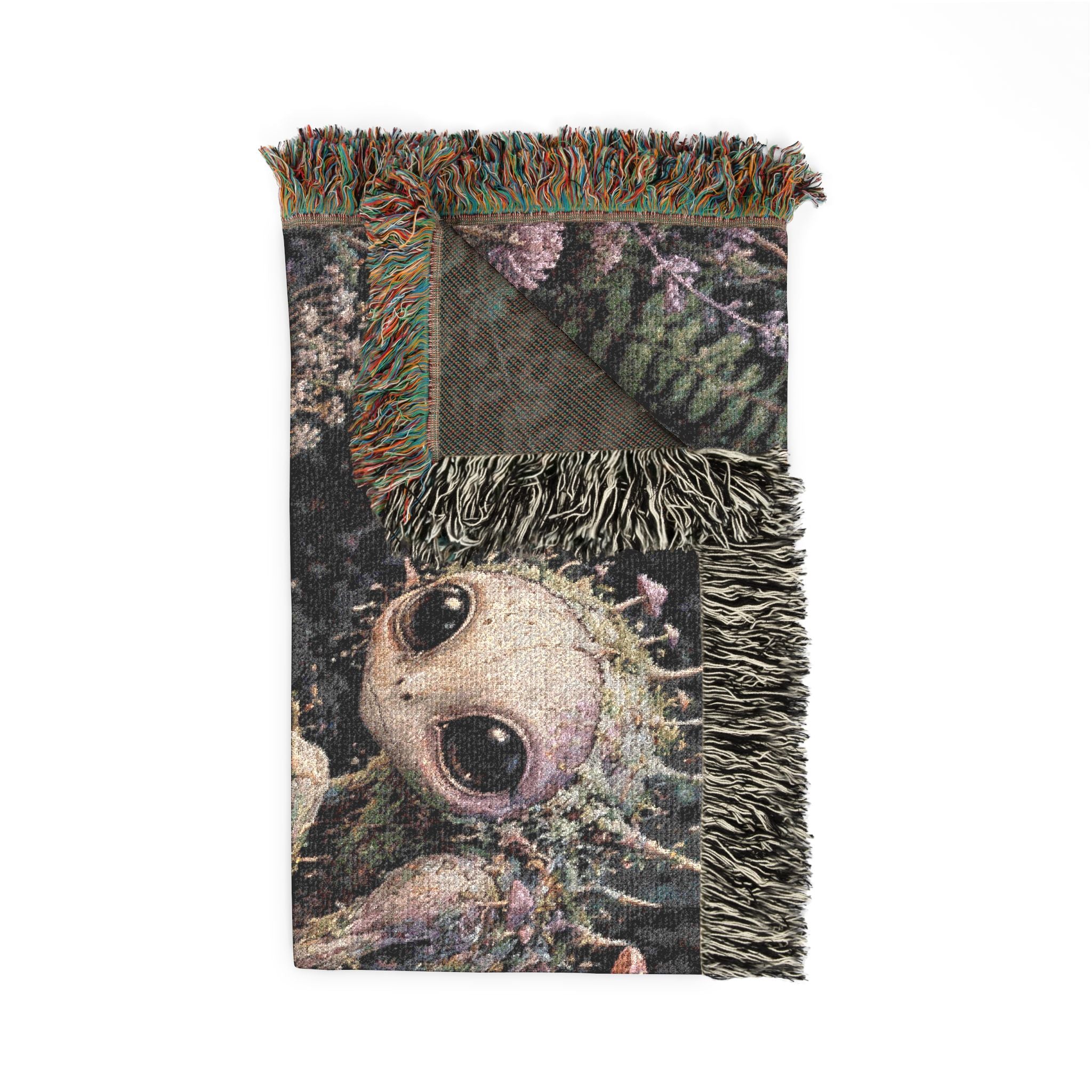 Woven Blanket — Enchanted Forest Fairy Throw Blanket